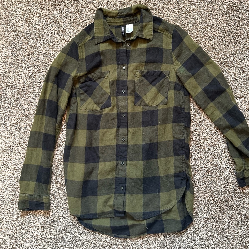 Women’s Flannel Button Down Shirt